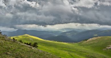 Панорамный вид: Крымский природный заповедник