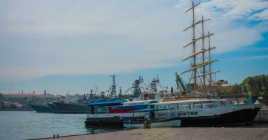 Панорамный вид: Графская пристань