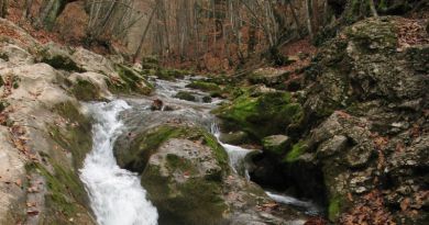 Точка притяжения туристов — Большой Каньон Крыма